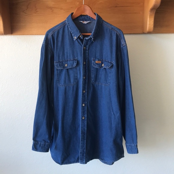 Carhartt Other - Carhartt Denim Button-up Shirt